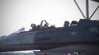 Bubba Wallace F-16 flight