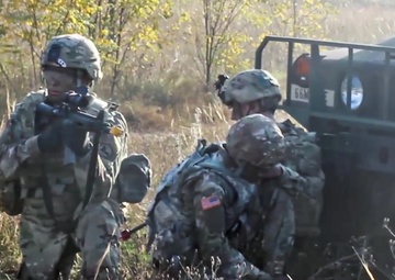 66th MI Brigade Soldiers conduct an FTX to Maintain Readiness(B-Roll)