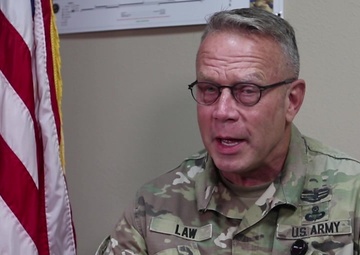 Command Sgt. Maj. Dennis Law Interview
