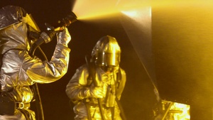 ARFF Marines Conduct Early Morning Training
