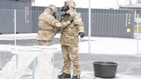 TRIDENT JUNCTURE 2018 - Norwegian, Danish, and French CBRN soldiers train together