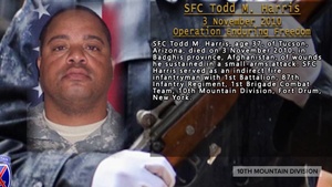 10th Mountain Division Honor the Fallen November