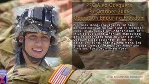 10th Mountain Division Honor the Fallen October