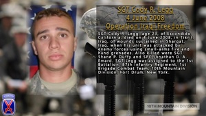 10th  Mountain Division Honor the Fallen June