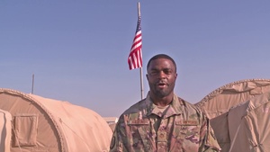 SSgt Dekendrick Haskins Dallas Cowboys Shout out