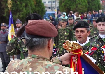 Social Media: Romanian 9th Mechanized Brigade Ceremony
