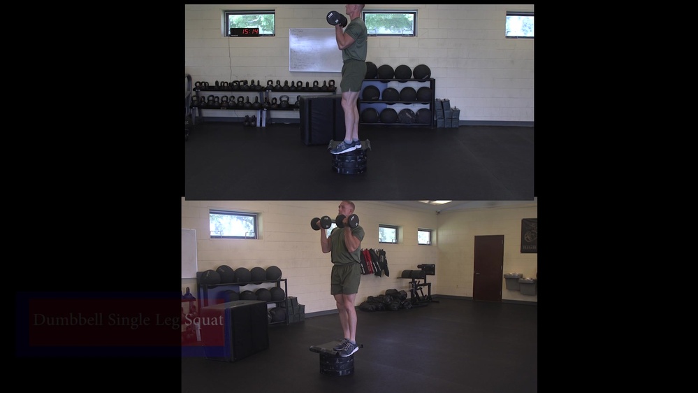 DVIDS - Video - Dumbbell Single Leg Squat