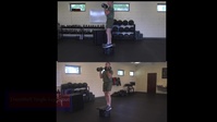 Dumbbell Single Leg Squat