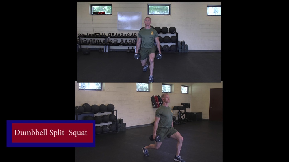 DVIDS - Video - Dumbbell Split Squat
