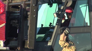 Operation Faithful Patriot  C-130 Supplies Loaded