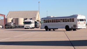 Operation Faithful Patriot - 264th CSSB & 403rd ICTC Arrival - B-Roll