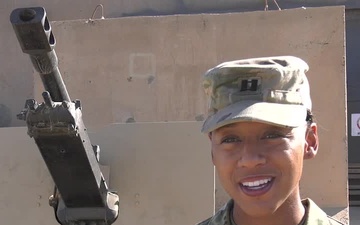 Holiday Greeting from Army Capt. Ciera Jackson of Cleveland, OH