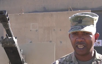 Holiday Greeting from Army First Sgt. Tim Small