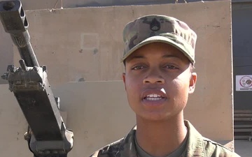 Holiday Greeting from Army Staff Sgt. Gardenia Wilson of Atlanta, GA