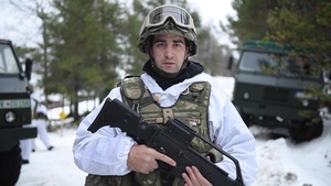 TRIDENT JUNCTURE 2018 - Montenegro Forces Conduct Winter Warfare Training