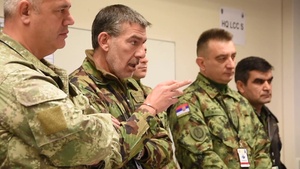 TRIDENT JUNCTURE 2018 - Observers from Partnership for Peace nations visit exercise Trident Juncture