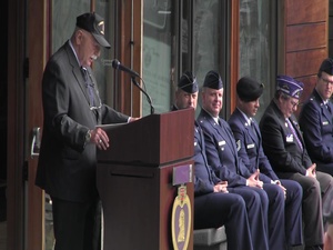 Technical Sergeant Flavio Martinez Purple Heart Ceremony