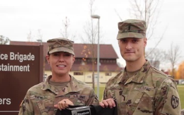 Pittsburgh Penguins Shoutout - 1st Lt. Tyler and 2nd Lt. Sierra Ejzak