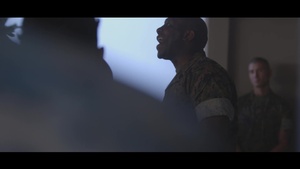 Sgt. Maj. Green greets MCAS Miramar