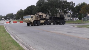 1st Cavalry Division Troopers begin convoy from Fort Sam Houston