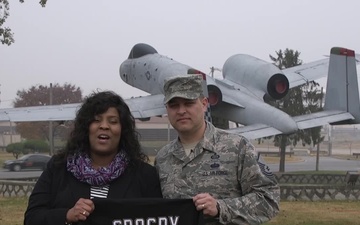 MSgt White/Mrs. Barber-White - Pittsburgh Penguins Shoutout