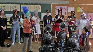 MCAS Iwakuni Service Members Share American Halloween with Ekimae Hoikuen Preschoolers (B-Roll)