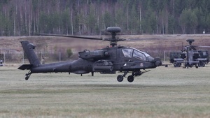 B-Roll: 12th CAB AH-64 Apaches Support Trident Juncture 18