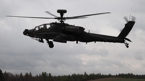 B-Roll:  12th CAB Apaches Soar in Norway During Trident Juncture 18