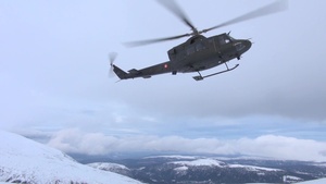 TRIDENT JUNCTURE 2018 - Norwegian Air Defence Team Deploy to Mountain Top