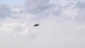 F-22 B-Roll Stringer During Dissimilar Air Combat Training