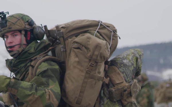 TRIDENT JUNCTURE 2018 - Norwegian King’s Guard Patrol During Trident Juncture