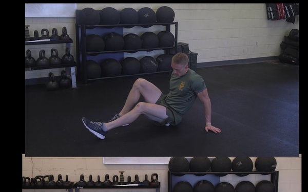 Lax Ball to Glute Fold