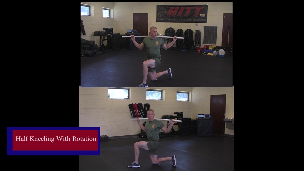 DVIDS - Video - Half Kneeling With Rotation