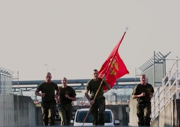 MAG-12 Marines Run 243 Mile Relay