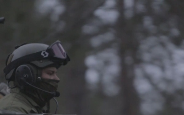TRIDENT JUNCTURE 2018 - Telemark Battalion Trains Maneuvers During Trident Juncture