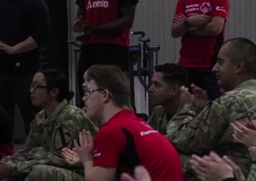 B-Roll: Soldiers Support Special Olympics of Romania