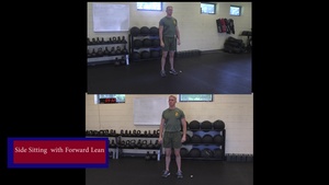 Side Sitting Forward Lean