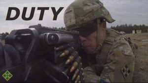 4ID Army Versus Air Force Football Spirit Video