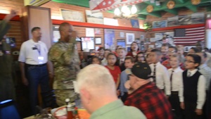 Edwards command team brews relationship with local Veterans