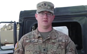 Spc. Zachary Crump Golden Knights Shout Out