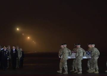 Army Maj. Brent R. Taylor - Dignified Transfer - Dover Air Force Base, Del.
