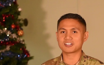 Air Force 1st Lt. Charlie Dacanay Holiday Greeting