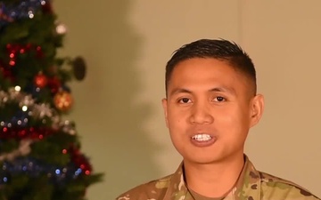 Air Force 1st Lt. Charlie Dacanay Holiday Greeting