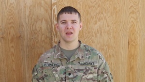 Spc. Markus Bowling - Mad Money