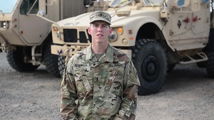 Army 1st Lt. sends a Happy Veterans Day "BooYa!" Shoutout