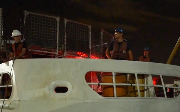 VIDEO: Coast Guard Cutter Venturous Returns Home After 59-Day Law Enforcement Patrol in the Eastern Pacific Ocean