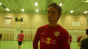 U.S. Marines Play Soccer with Norwegians