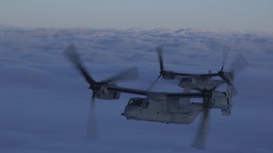 VMM-365 Flight Operations During Trident Juncture 18
