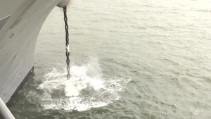 USS Harry S. Truman Anchors Off Lisbon Coast