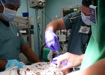 Cmdr. Howard Pryor Explains the Roles as the Director of Surgical Services During the Enduring Promise Initiative